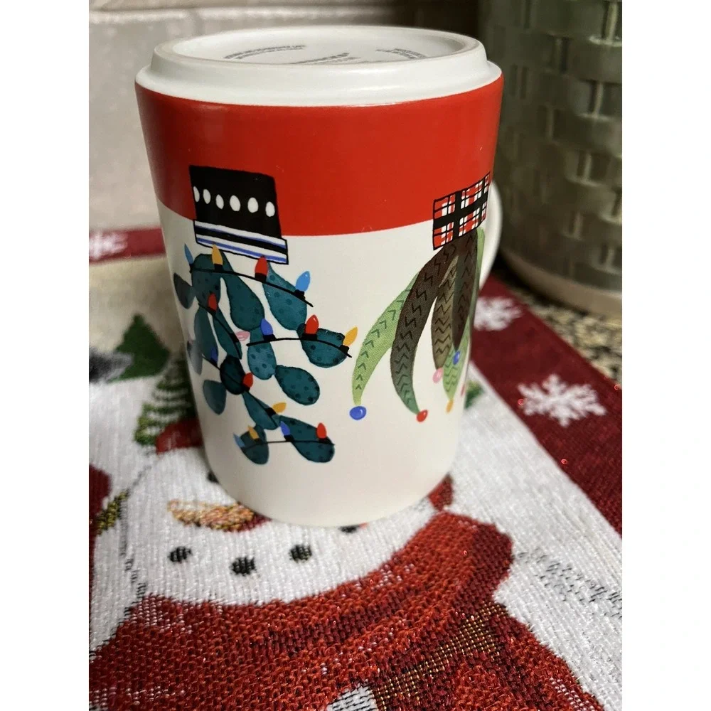 Starbucks Mug Starbucks Christmas Cactus Mug Holiday Cactus Mug